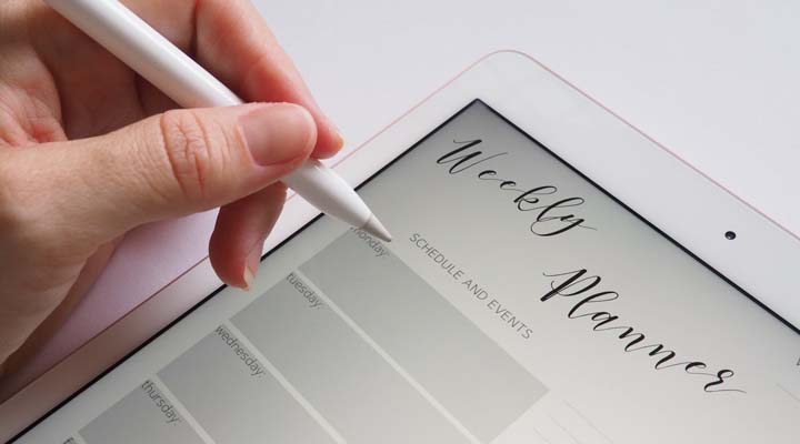 Planning your day can help get stress under control