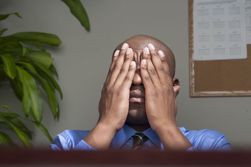 Stressed Businessman
