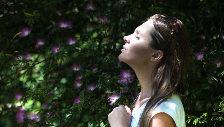 Deep breathing to control anxiety -  Photo by VisionPic .net from Pexels