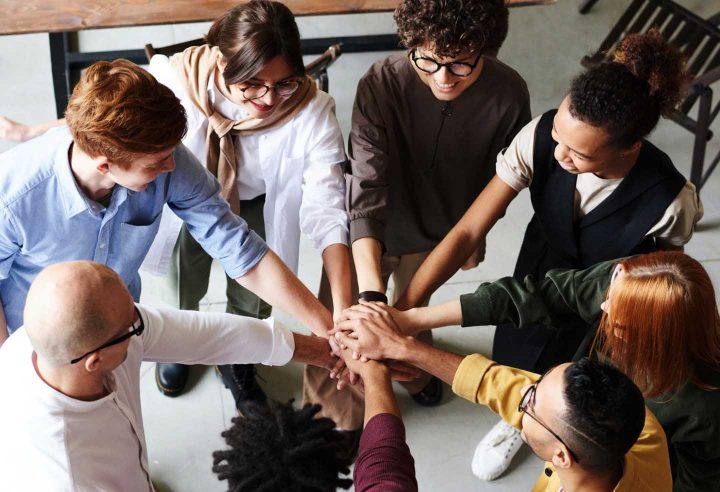 A company working as a team - Photo by fauxels from Pexels