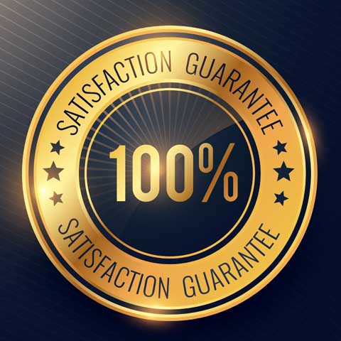 100% Satisfaction Guarantee